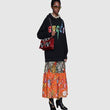 Gucci Dionysus GG Tweed Small Shoulder Bag White/Black
