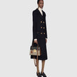 Gucci Padlock Small GG Top Handle Bag Beige/Ebony