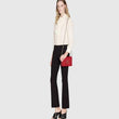 Gucci Dionysus GG Supreme Mini Leather Chain Bag Hibiscus Red