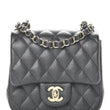 Chanel Mini Flap Bag Dark Grey