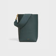 Celine Sangle Bucket Bag In Soft Grained Calfskin Amazone