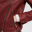 Dalby Leather Biker Jacket