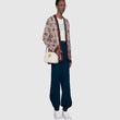 Gucci GG Marmont Small Matelassé Shoulder Bag White