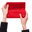 Prada Leather Wallet Red