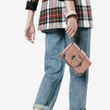 Prada Cahier Calf Leather Bag Pink
