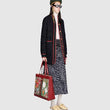 Gucci Ophidia GG Flora Medium Tote Red
