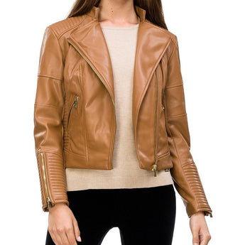 BIKER LEATHER JACKET