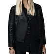 CLASSIC BIKER LEATHER JACKET