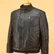 Biker men leather jacket