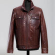 Leather jacket for men