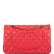 Chanel Medium Classic Handbag Red