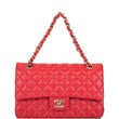 Chanel Medium Classic Handbag Red