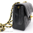 Chanel Mini Flap Bag Black Lambskin Gold Hardware
