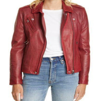 Leather Moto Jacket