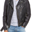 Vintaged Leather Motorcycle Jacket