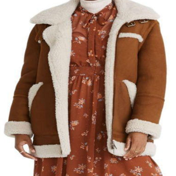 Genuine Shearling Motorcycle Jacket