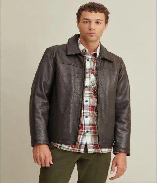 George Leather Jacket with Thinsulate