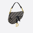 Dior Blue Oblique Saddle Bag