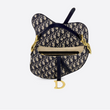 Dior Blue Oblique Saddle Bag