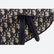 Dior Blue Oblique Saddle Bag