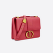 30 Montaigne Calfskin Bag Sienna