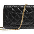Chanel Wallet On Chain – WOC Aged Calfskin Black