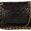 Chanel Lambskin Flap Bag Black