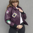 Crime Bomber Leather Jacket