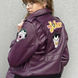 Crime Bomber Leather Jacket