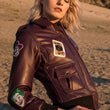Crime Bomber Leather Jacket