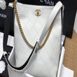 Chanel Hobo Handbag White