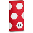 LV Brazza Wallet Epi Leather Hexagon Red