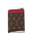 LV Zipped Card Holder Monogram Raisin Purple