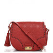 LV Junot Monogram Empreinte Leather Cerise