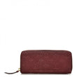 LV Clémence Wallet Monogram Empreinte Leather Raisin