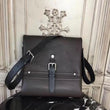 LV Canyon Messenger PM Utah Leather Bleu Marine