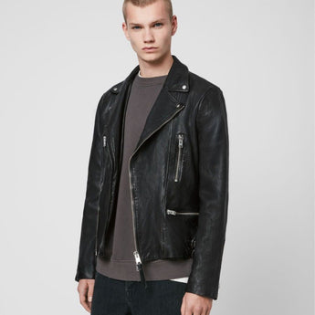 MAZO LEATHER BIKER JACKET