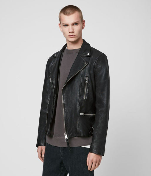 MAZO LEATHER BIKER JACKET