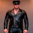 Men Leather Biker Jacket