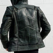 Mens Green Arrow Leather Jacket