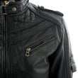 Mens BIKER Leather Jacket
