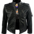 Mens BIKER Leather Jacket