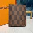 LV Pince Wallet Damier Ebene Brown