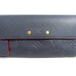 LV Pont-Neuf Wallet Monogram Empreinte leather Marine Rouge