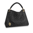 lv artsy mm monogram empreinte leather black