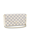 LV Pochette Felicie Damier Azur Canvas