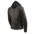 Leather Jacket with Full Sleeve