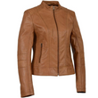 Collar Leather Jacket