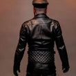 Fitted Biker leather Jacket