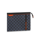 LV Pochette Voyage MM Damier Cobalt Canvas